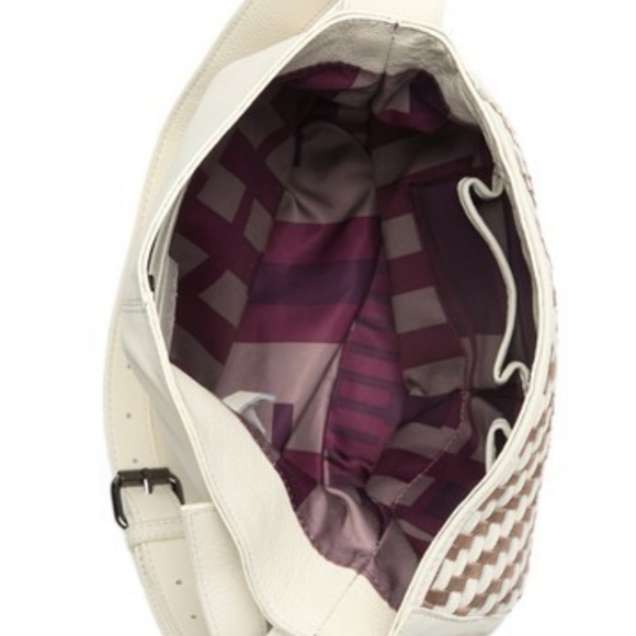 Kooba Dual Tone Leather Shoulder Bag - Picture 5 of 7